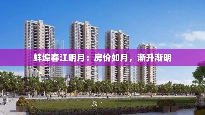 蚌埠春江明月:房价如月,渐升渐明