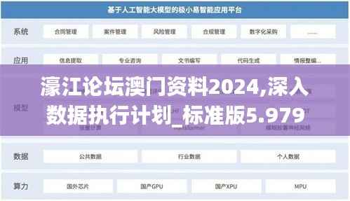 濠江论坛澳门资料2024,深入数据执行计划_标准版5.979