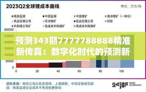 预测343期7777788888精准新传真:数字化时代的预测新趋势
