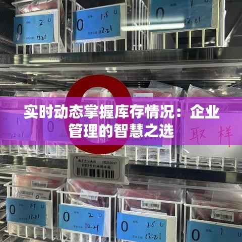 实时动态掌握库存情况:企业管理的智慧之选