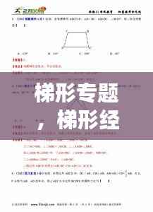 梯形专题，梯形经典题型 